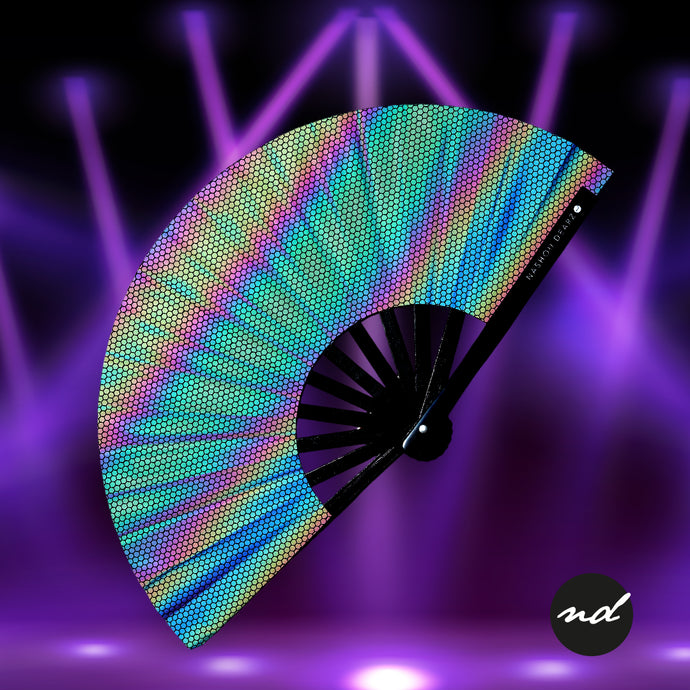Luminous Beat Medium Hand Fan