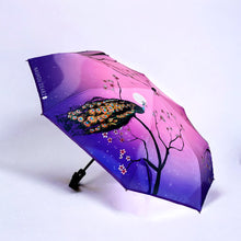 Load image into Gallery viewer, Purple Hues Peacock Blossom Shade