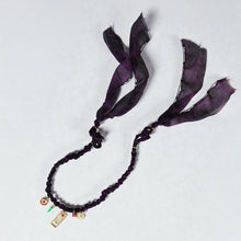 Load image into Gallery viewer, Purple Spell Charm Necklace