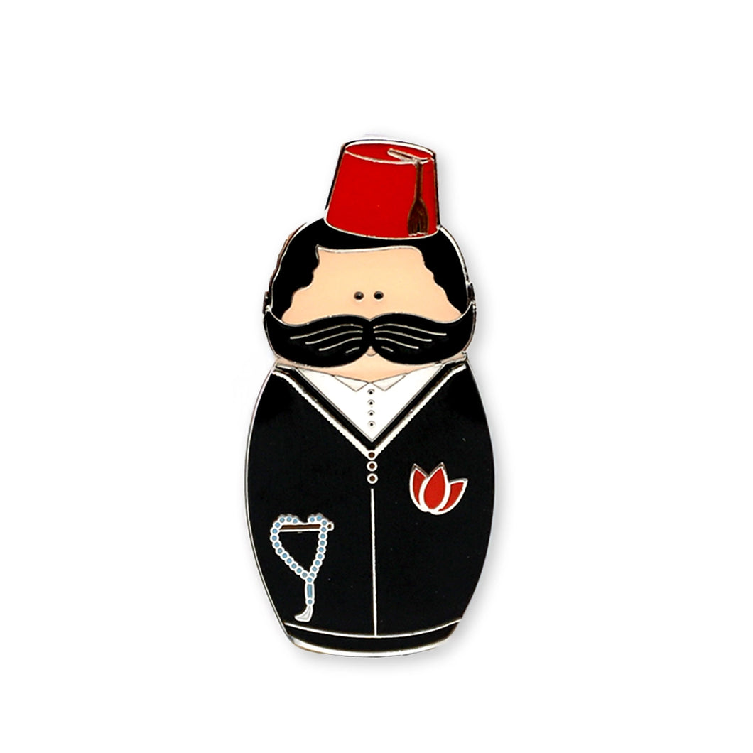 Abou al Nash Enamel Pin