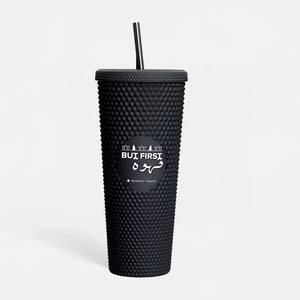 But First Coffee MATTE Black XL Tumbler