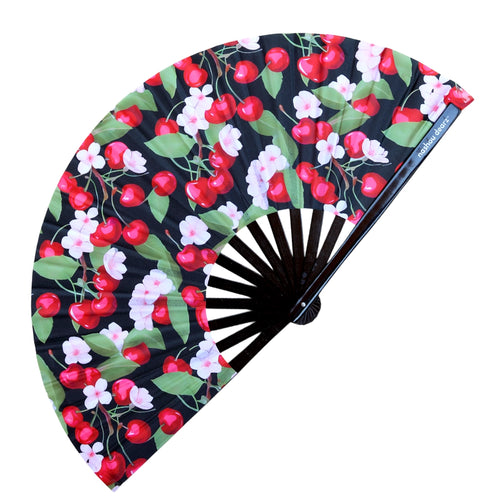 Cherry Cherry Baby Hand Fan