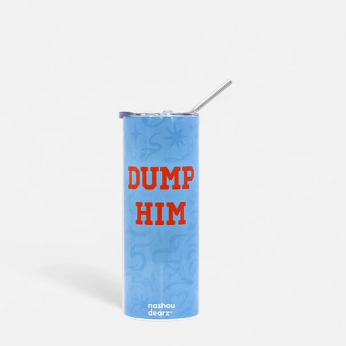 Dump Him Denim 20oz Stainless Steel Tumbler