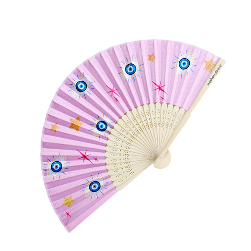 Enchanted Eyes Purse Hand Fan