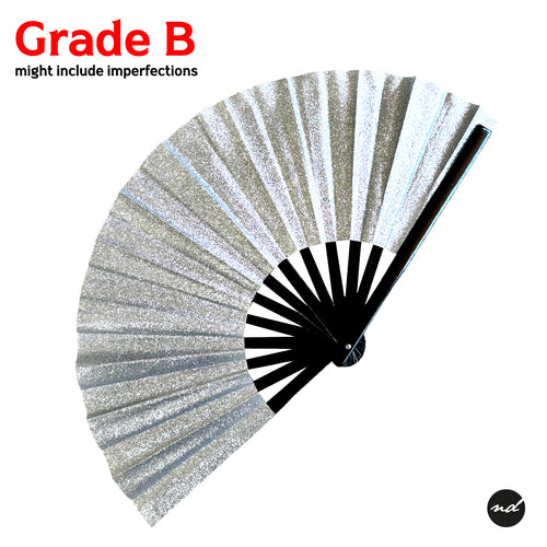 GRADE B Glitter On The Dace Floor Hand Fan