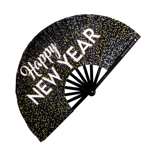 Happy New Year Hand Fan