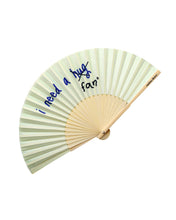 Load image into Gallery viewer, I Need a Fan Bundle Tumbler and Hand Fan Gift Box