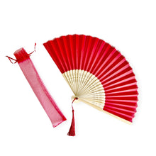 Load image into Gallery viewer, Vibrant Plain Colored Purse Hand Fan
