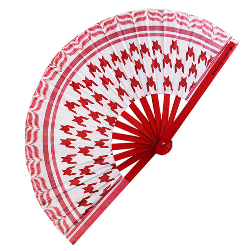 Keffiyeh Couture Hand Fan