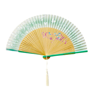 Morning Garden Purse Hand Fan