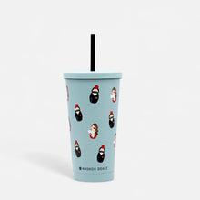 Load image into Gallery viewer, Nash Family Cyan Stainless Steel Tumbler