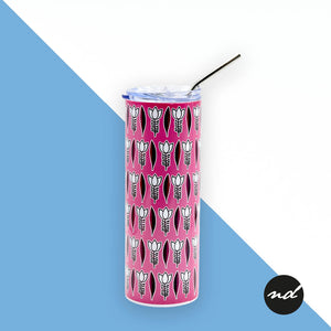 Pink Shaffeh Stainless Steel Tumbler