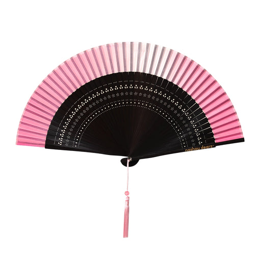 Pink Dusk Purse Hand Fan