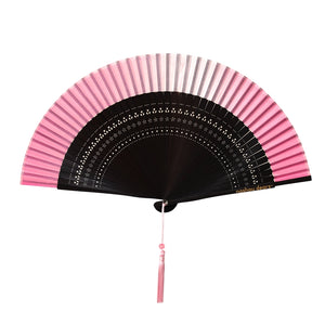 Pink Dusk Purse Hand Fan