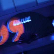 Load image into Gallery viewer, Reality Is a Scam UV GLOW Hand Fan