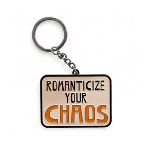 Romanticize Your Chaos Enamel Charm