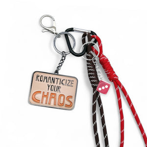 Romanticize Your Chaos Enamel Charm