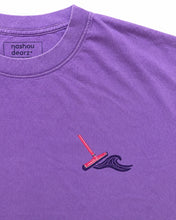 Load image into Gallery viewer, Shtof شطوف Purple Washed Tshirt