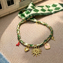 Load image into Gallery viewer, Solar Bloom Bandana Charm Necklace