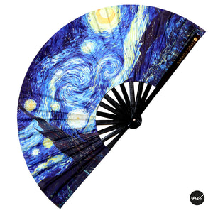 STARRY NIGHT GOGH Hand Fan