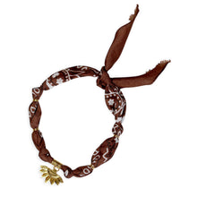 Load image into Gallery viewer, Brown Sun Charm Necklace