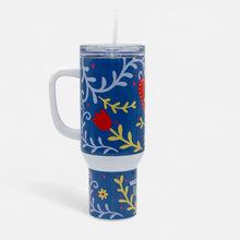 Load image into Gallery viewer, Watch Me Bloom 40oz Stainless Steel Tumbler