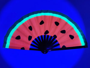 Watermelon Shade UV Fan