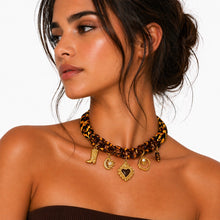 Load image into Gallery viewer, Wild Chain Bandana Charm Necklace