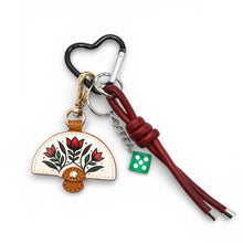 Load image into Gallery viewer, Wild Rouge Ink Leather Charm