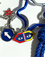 Load image into Gallery viewer, Yekhze El Ain "يخزّي العين" Cluster Keychain Charm