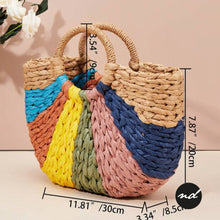 Load image into Gallery viewer, Multicolor Braided Handbag