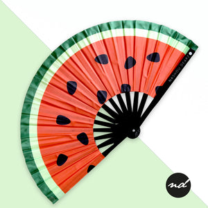 Watermelon Shade UV Fan