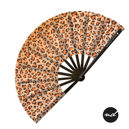 Leopard Swish Hand Fan - Nashou Dearz