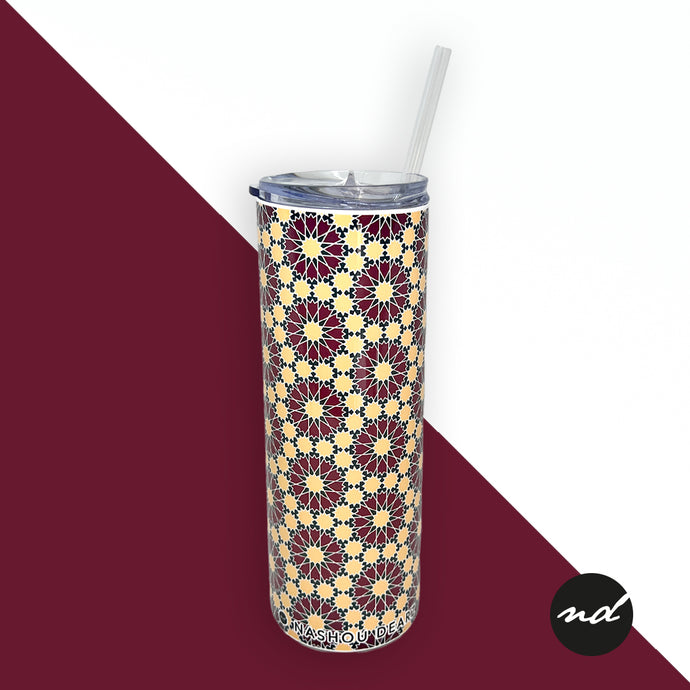 Arabesque Stainless Steel Tumbler - Nashou Dearz