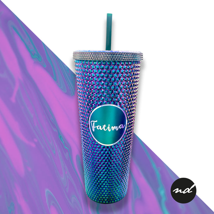 Customized Cosmic Glow XL Tumbler - Nashou Dearz